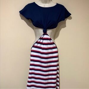 Mapale cutout maxi dress